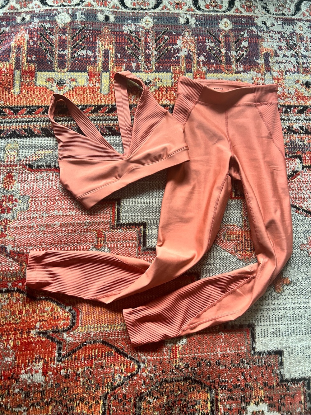 Prana Coral-Peach Sculpt Set